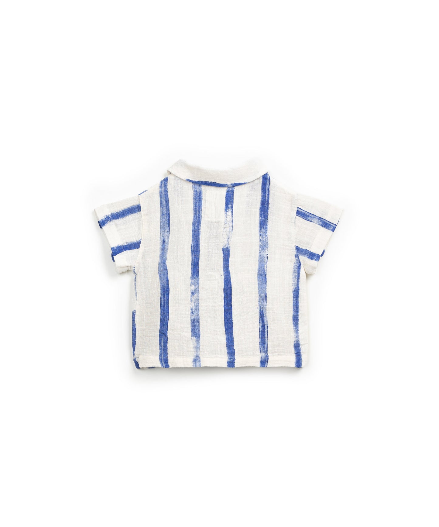 Camisa rayas azul y blanca