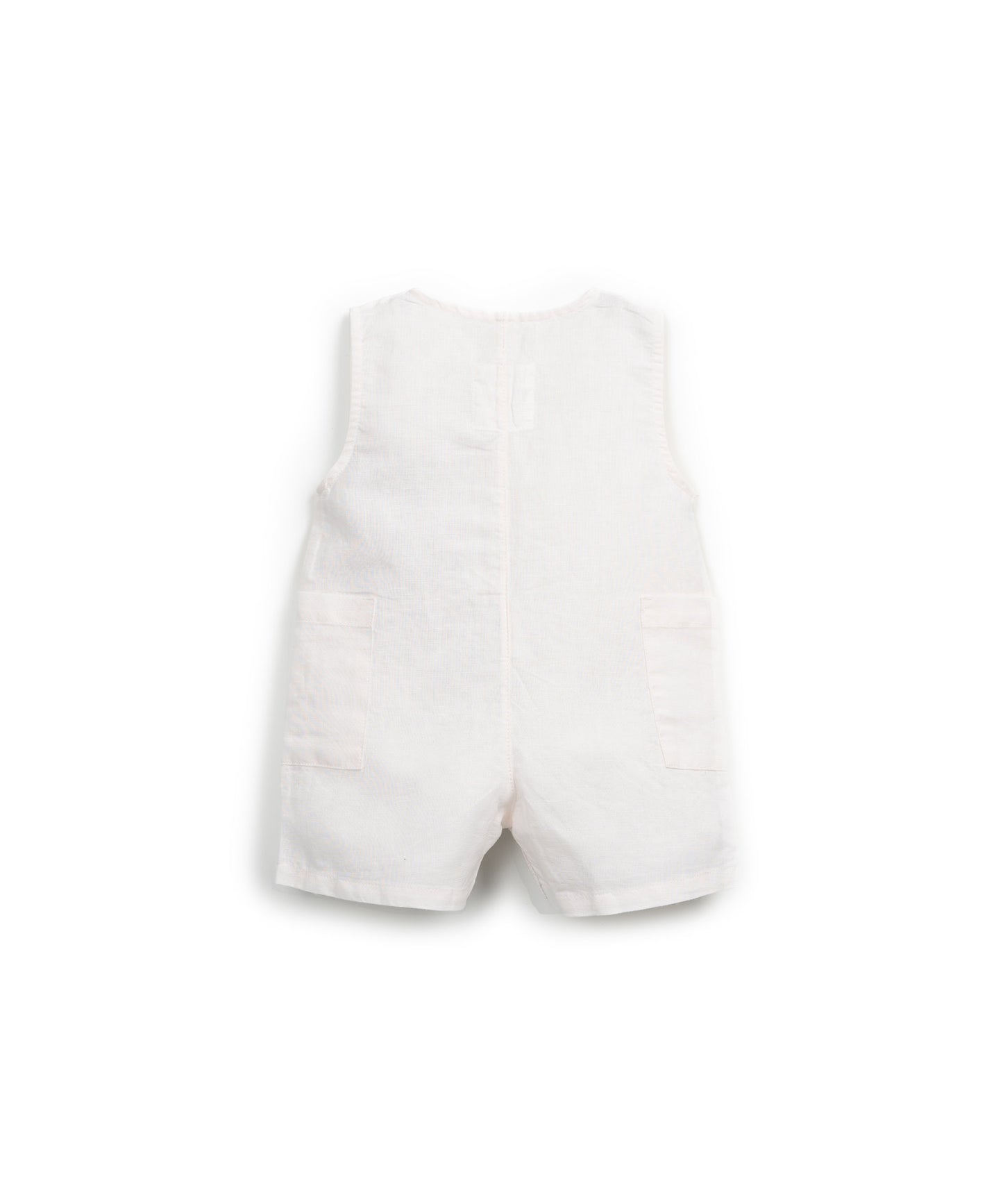 Mono corto lino blanco
