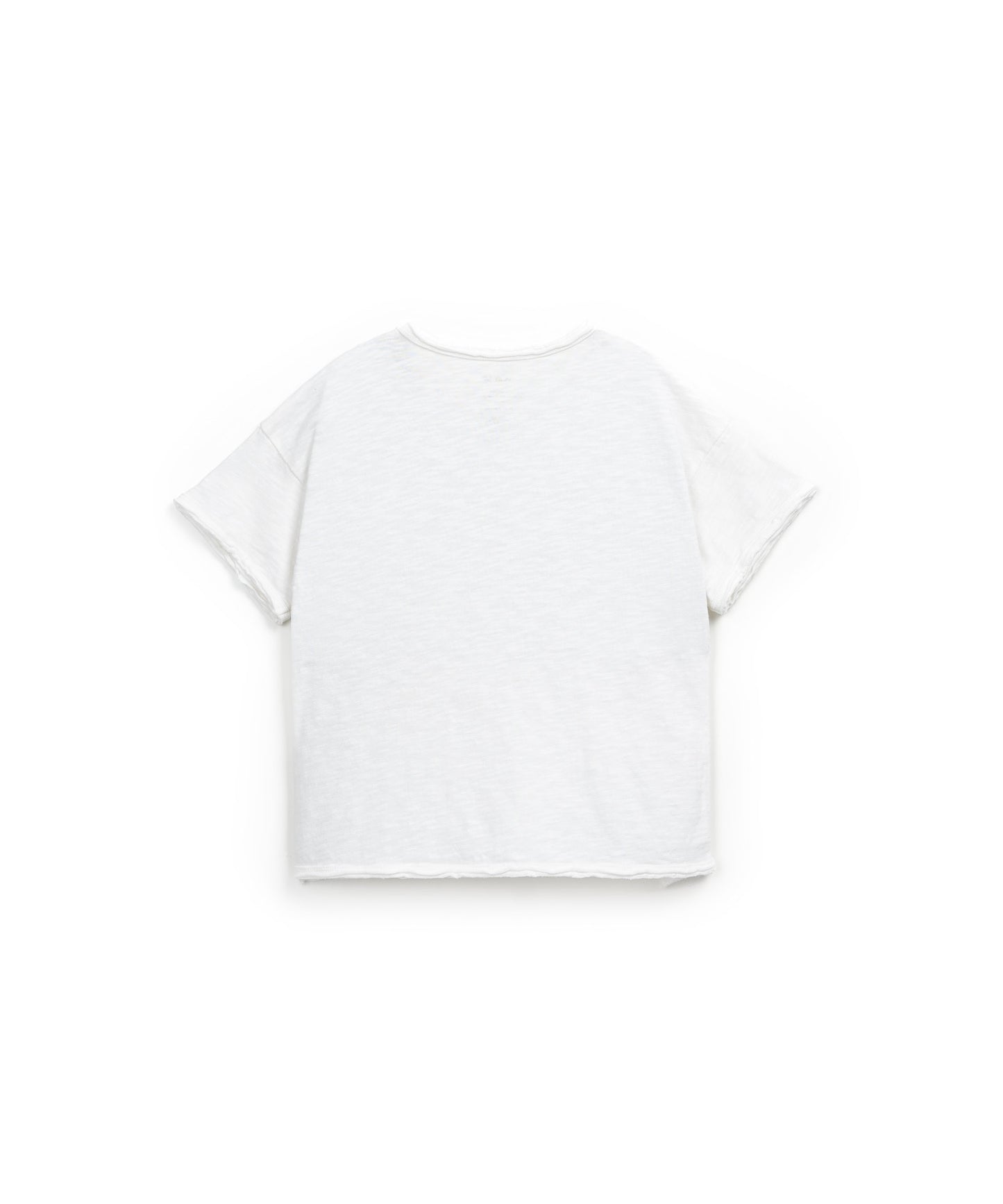 Camiseta blanca de manga corta