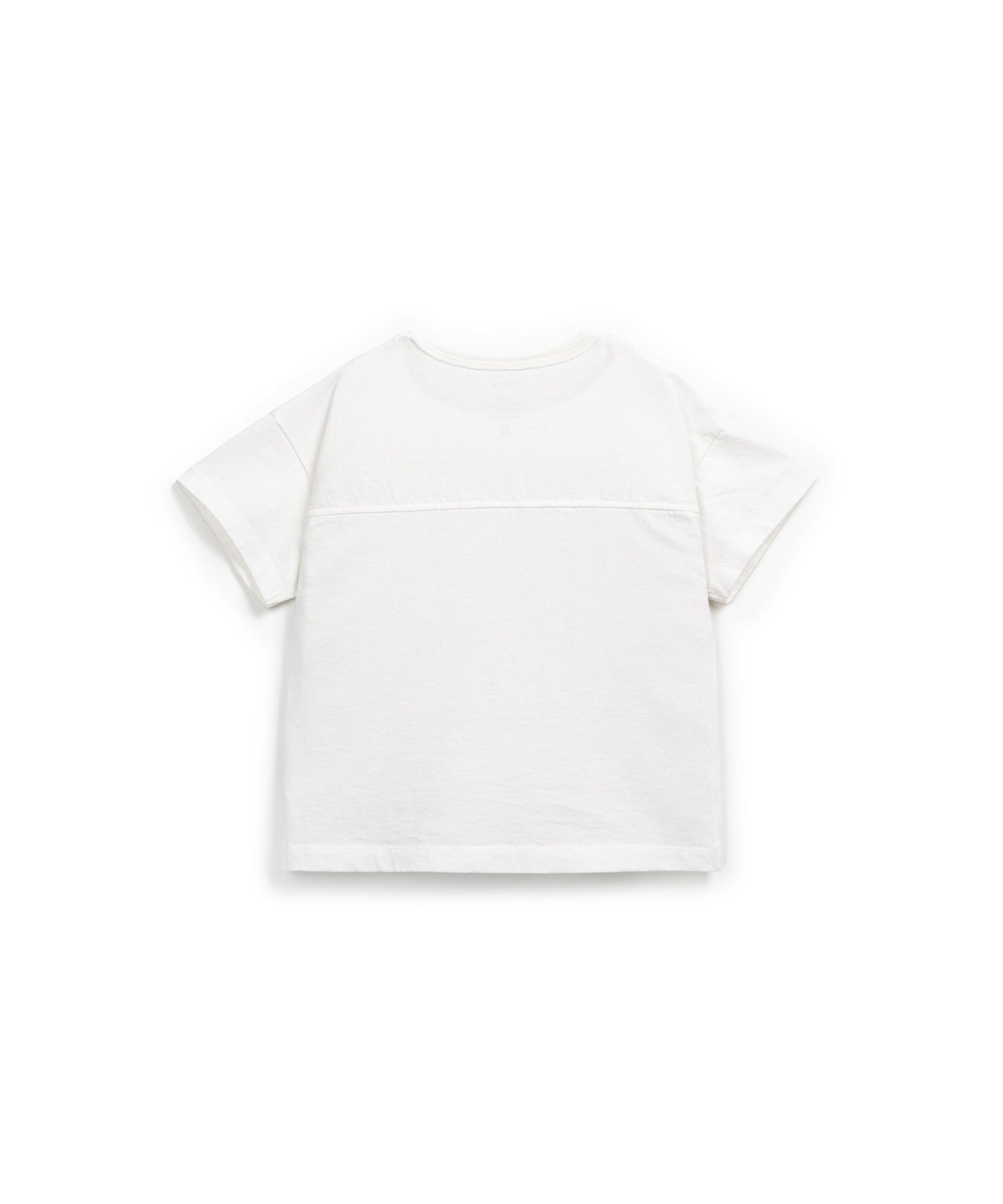 Camiseta blanca manga corta