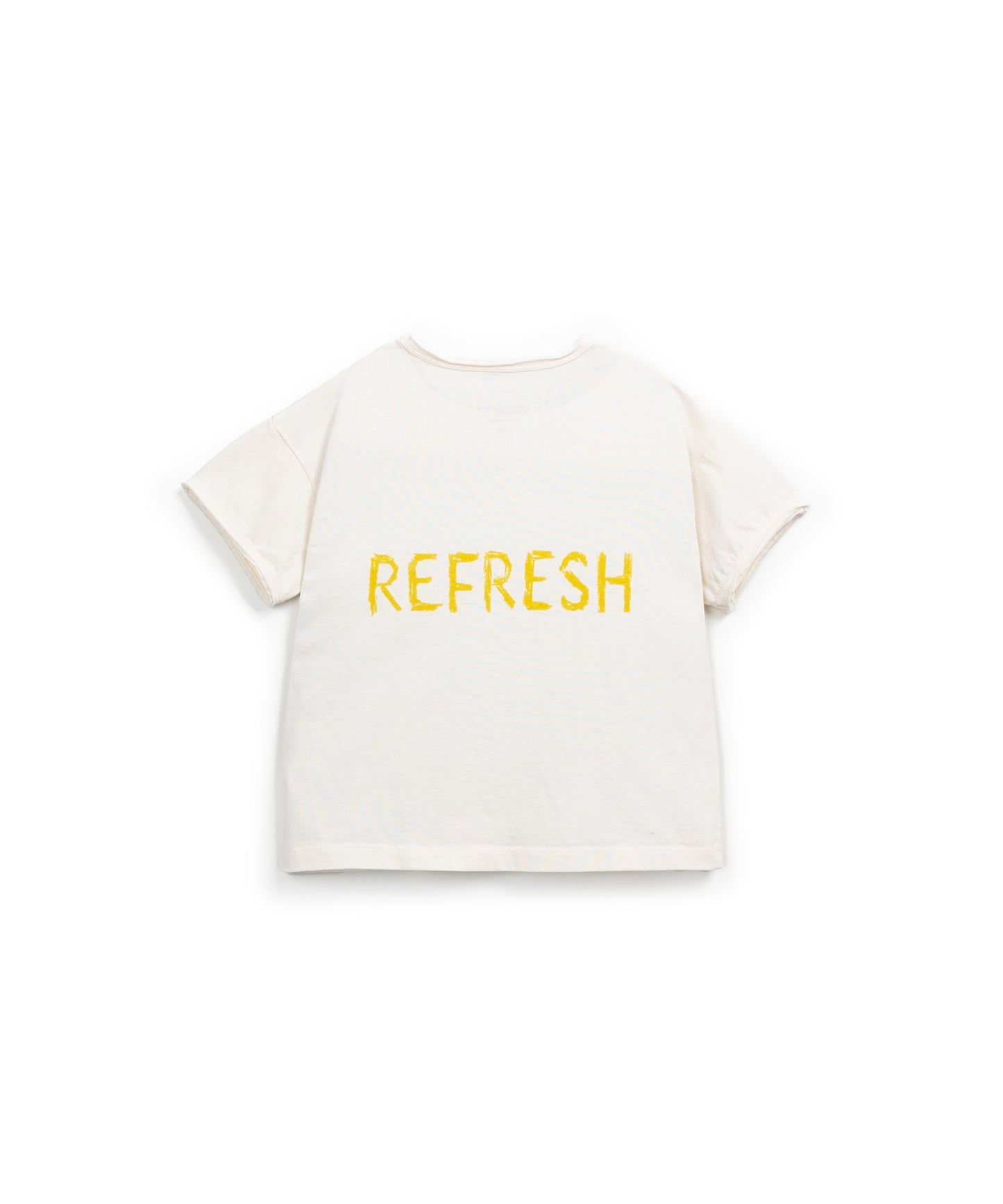 Camiseta blanca estampado sandía