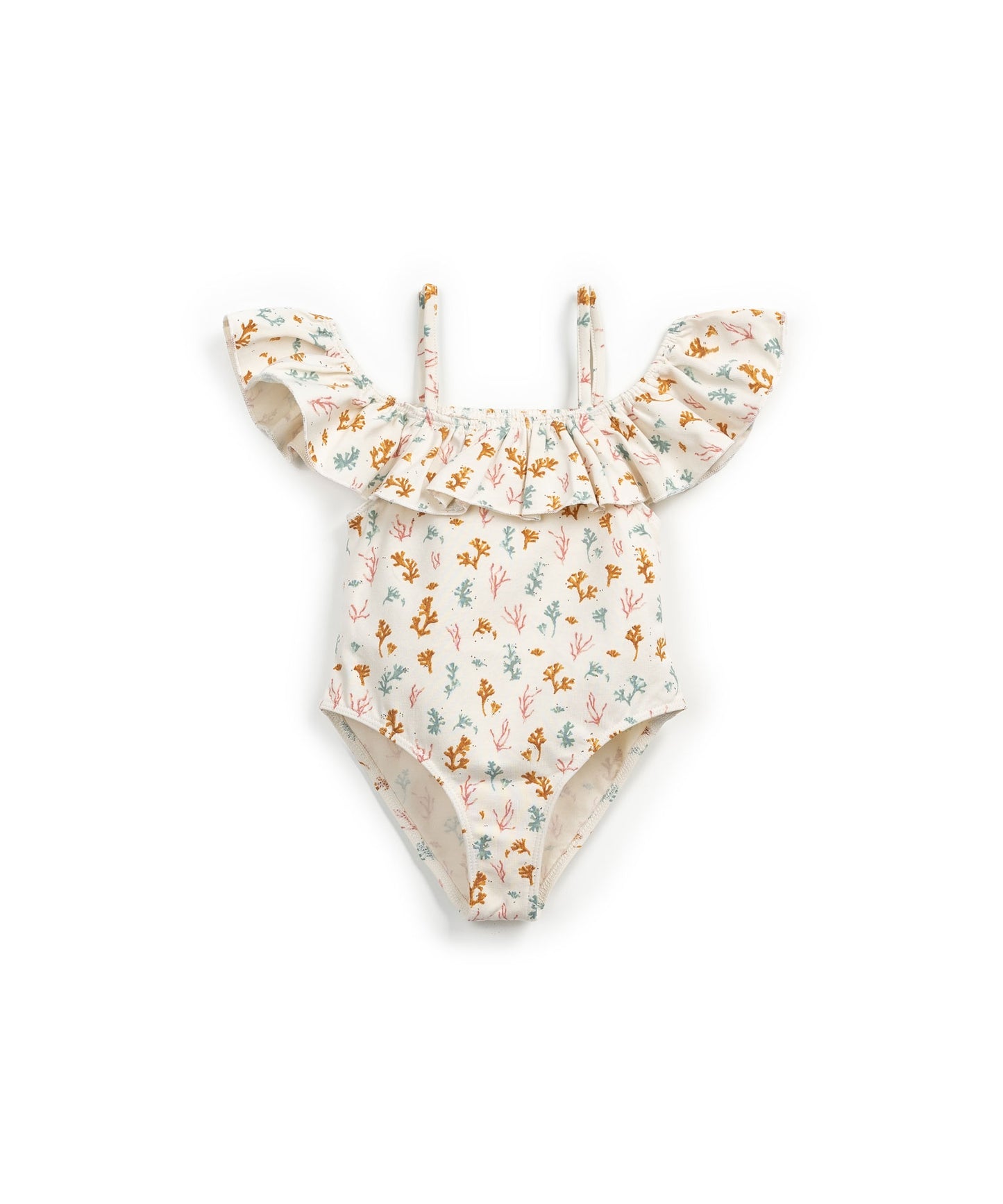 Bañador niña algas