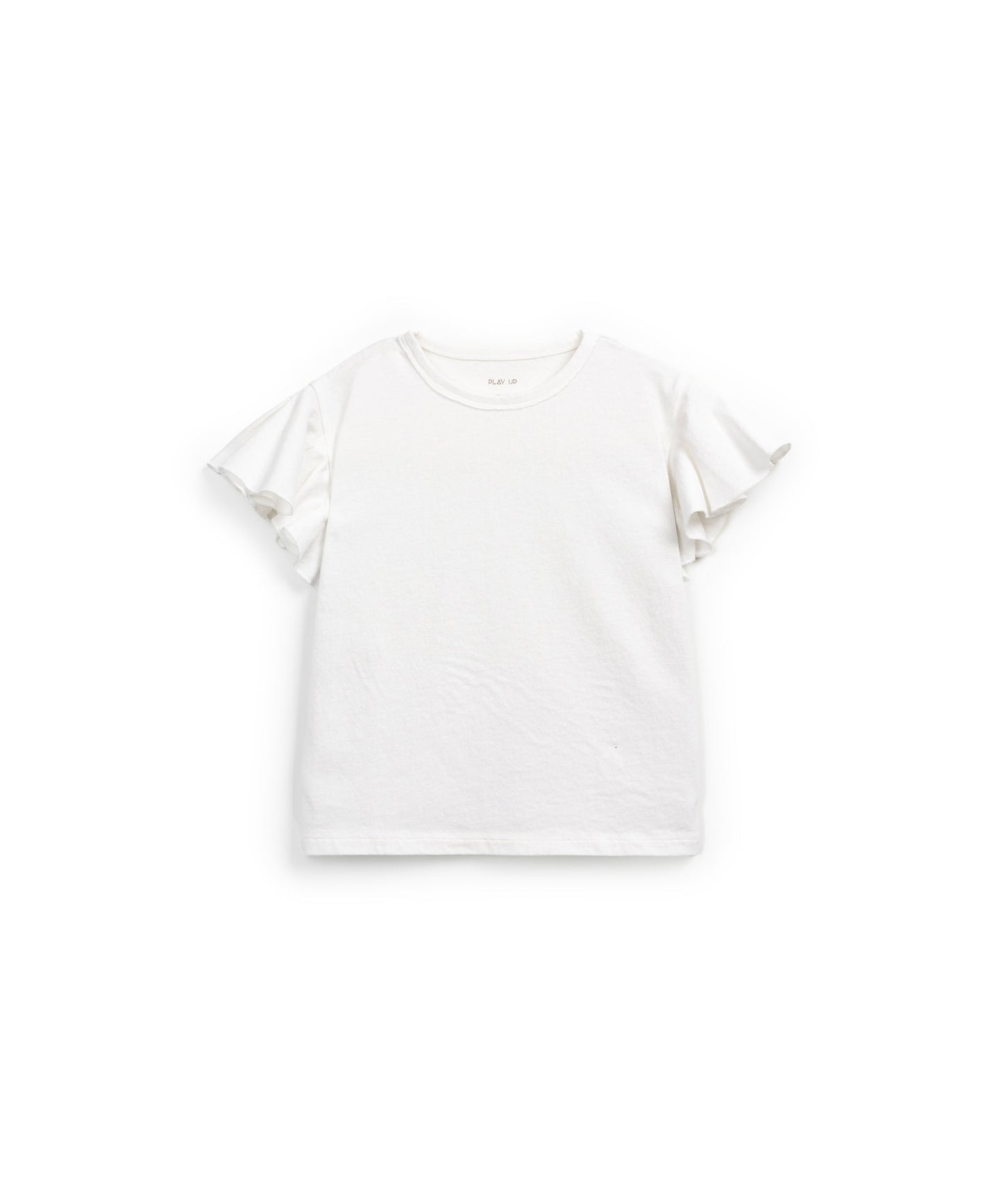 Camiseta blanca con volante