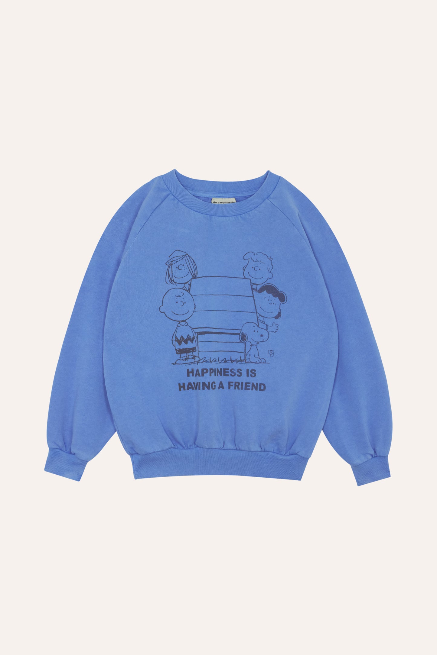 Sudadera azul amigos Snoopy