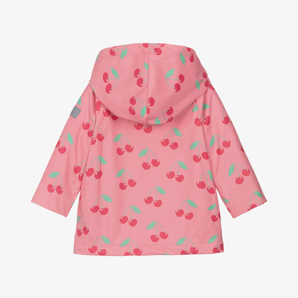 Chaqueta impermeable cerezas
