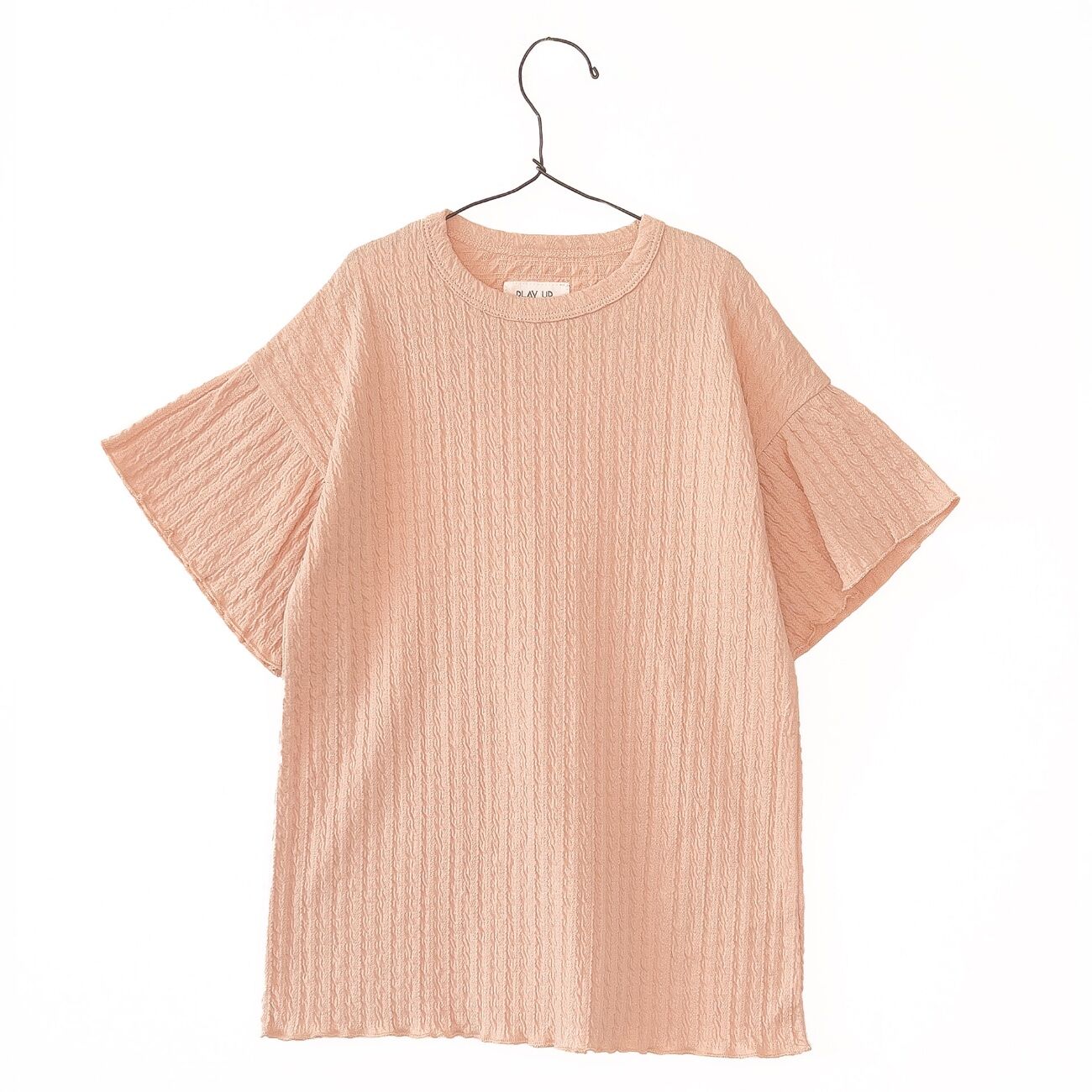 Vestido de algodón orgánico con punto elástico