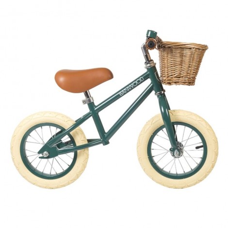 Balance Bike Banwood first go Darkgreen - verde