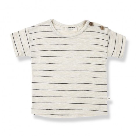 Camiseta rayita M/C BERNIE de bebé en BONE