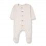Pelele pijama abotonado BLAS de bebé en BLUSH
