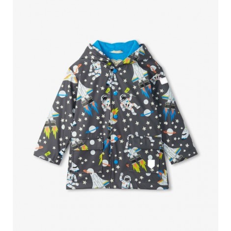 Impermeable infantil OUTER SPACE cambian color
