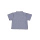 Camisa MAO manga corta de bebé Azul Tejano Normandie