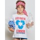 Camiseta infantil M/C con bolsa LESS PLASTIC