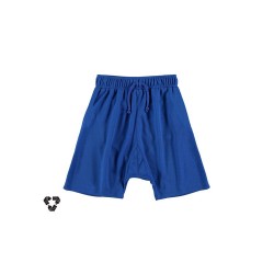 Pantalón técnico corto infantil RECICLADO azul