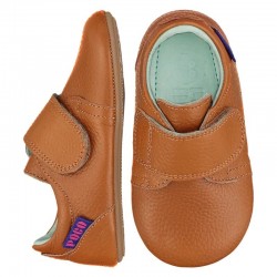 Zapato infantil Barefoot TAN STRAP Mighty Shoes