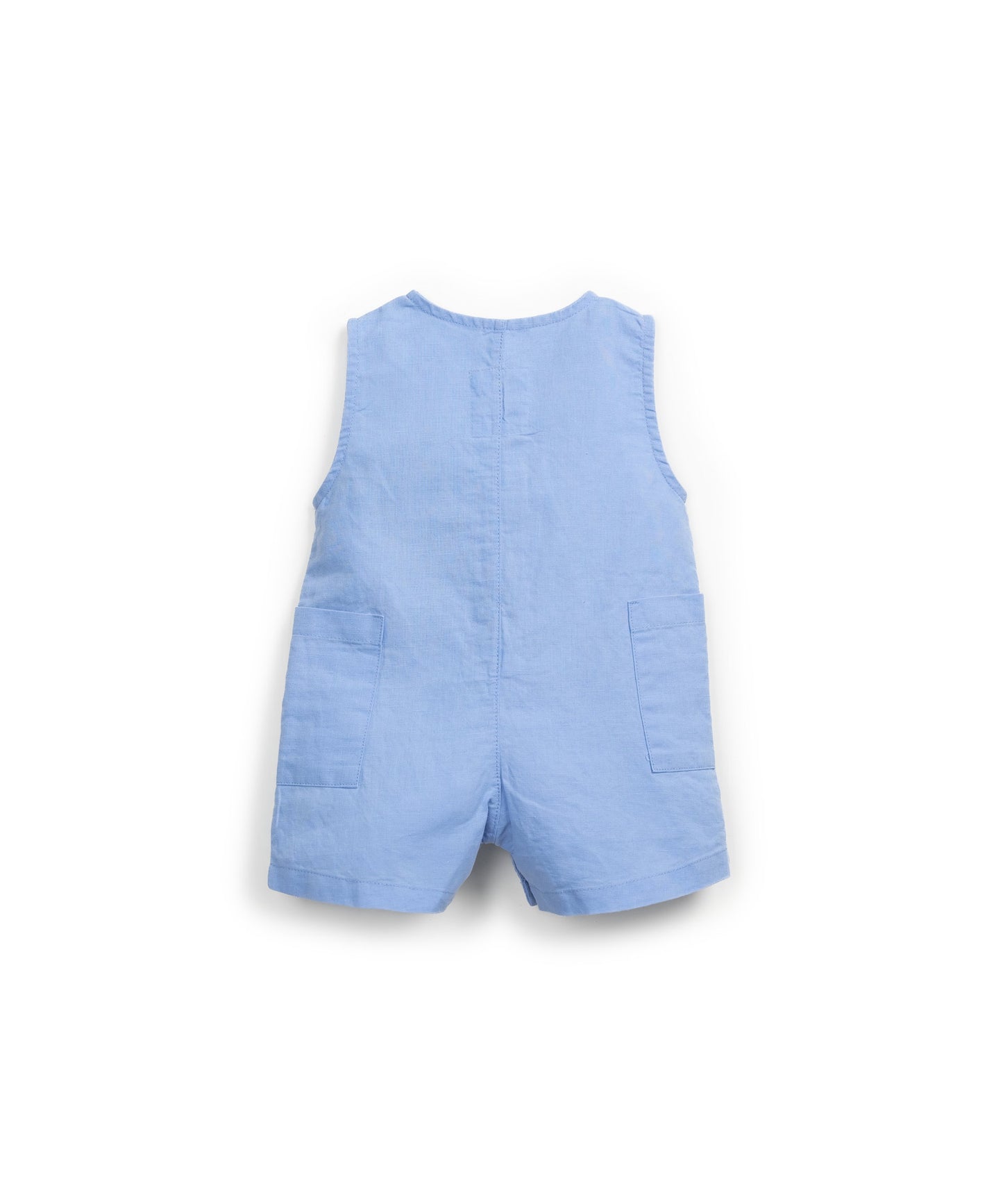 Mono corto lino azul