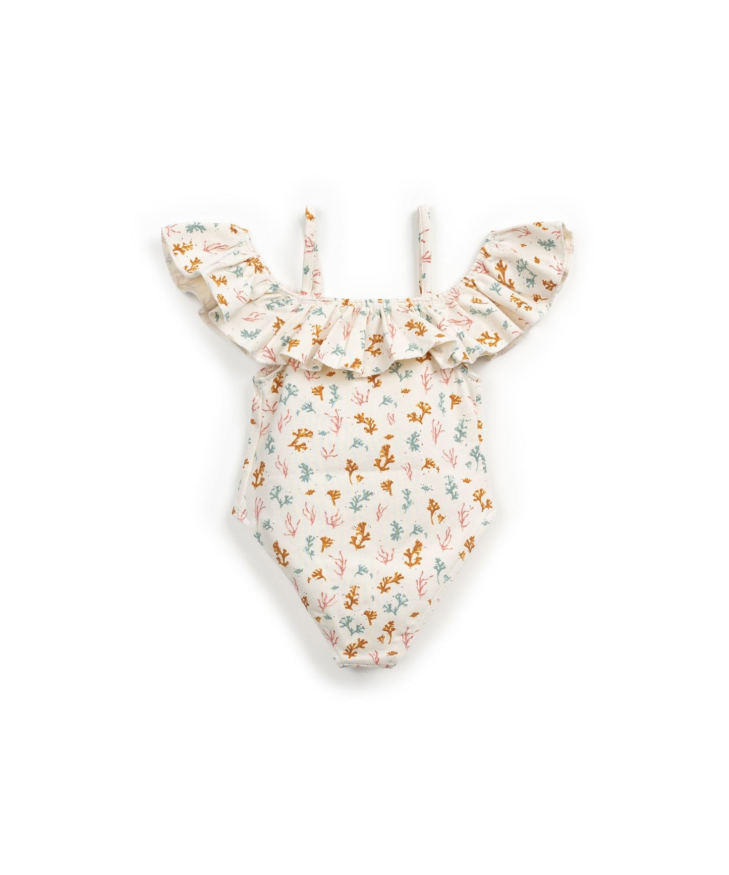 Bañador niña algas