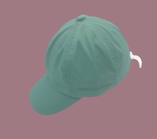 Gorra solar protección verde