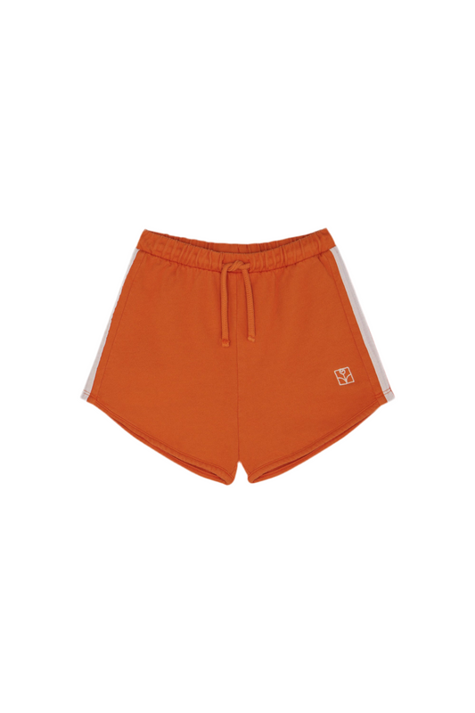 ORANGE WASHED KIDS SHORTS