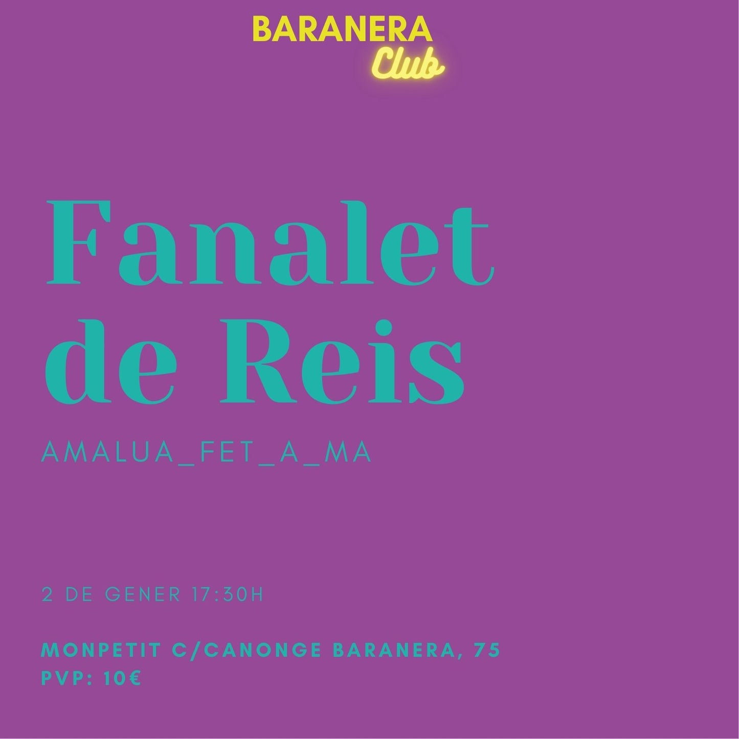 FANALET DE REIS ~2 de Gener