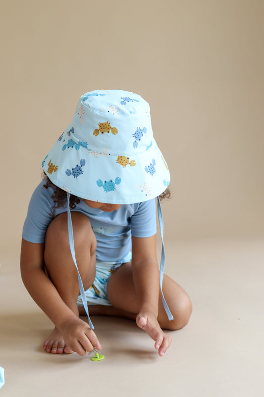 Gorro azul crabs