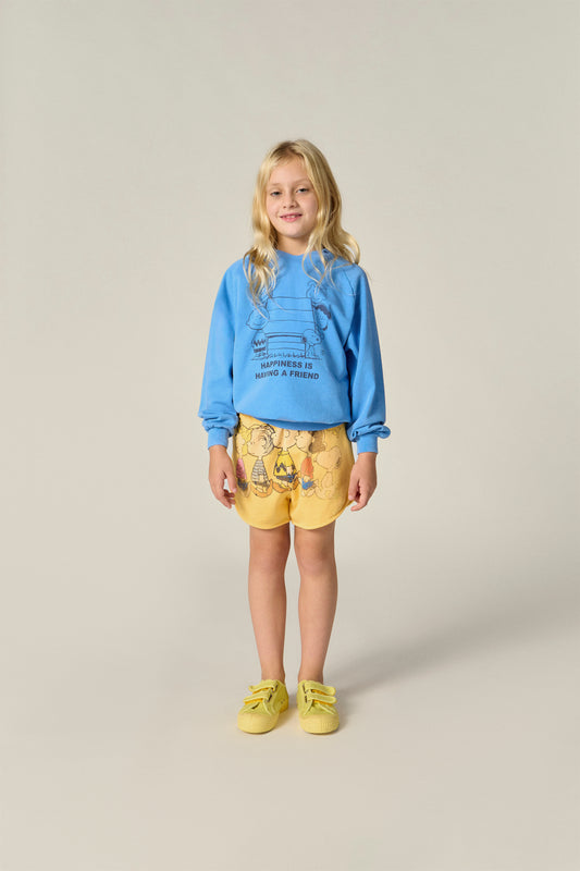 Sudadera azul amigos Snoopy