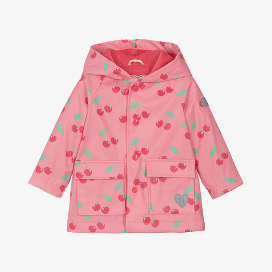 Chaqueta impermeable cerezas