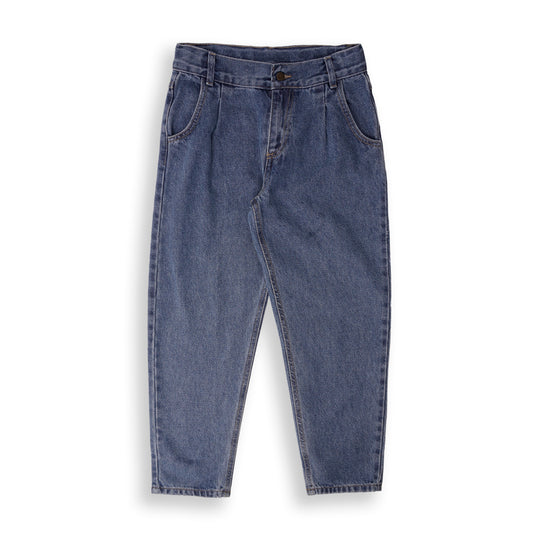 Pantalón vaquero con cintura ajustable denim